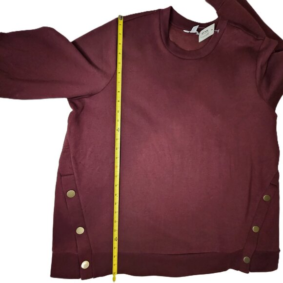 NWT PENNINGTONS Maroon Crew Neck Long Sleeve Sweatshirt/Sweater Size 1X - Picture 6 of 16